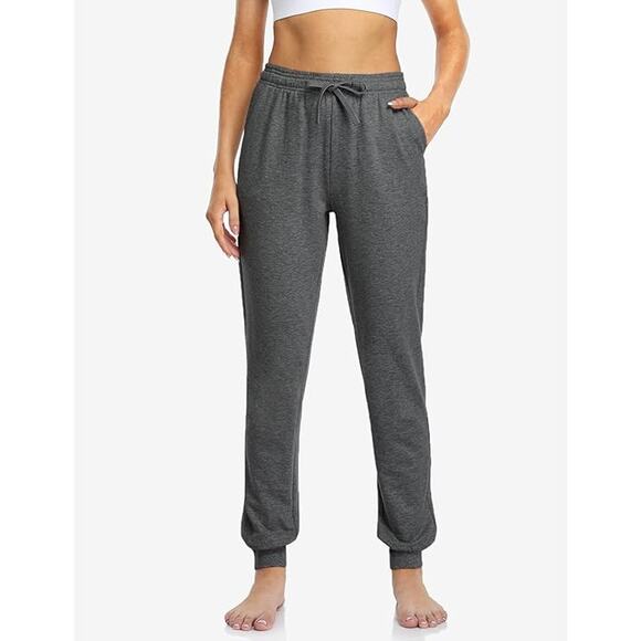 New XL 34" Inseam Sherpa Lined Jogger Sweatpants in Dark Gray - Picture 2 of 5